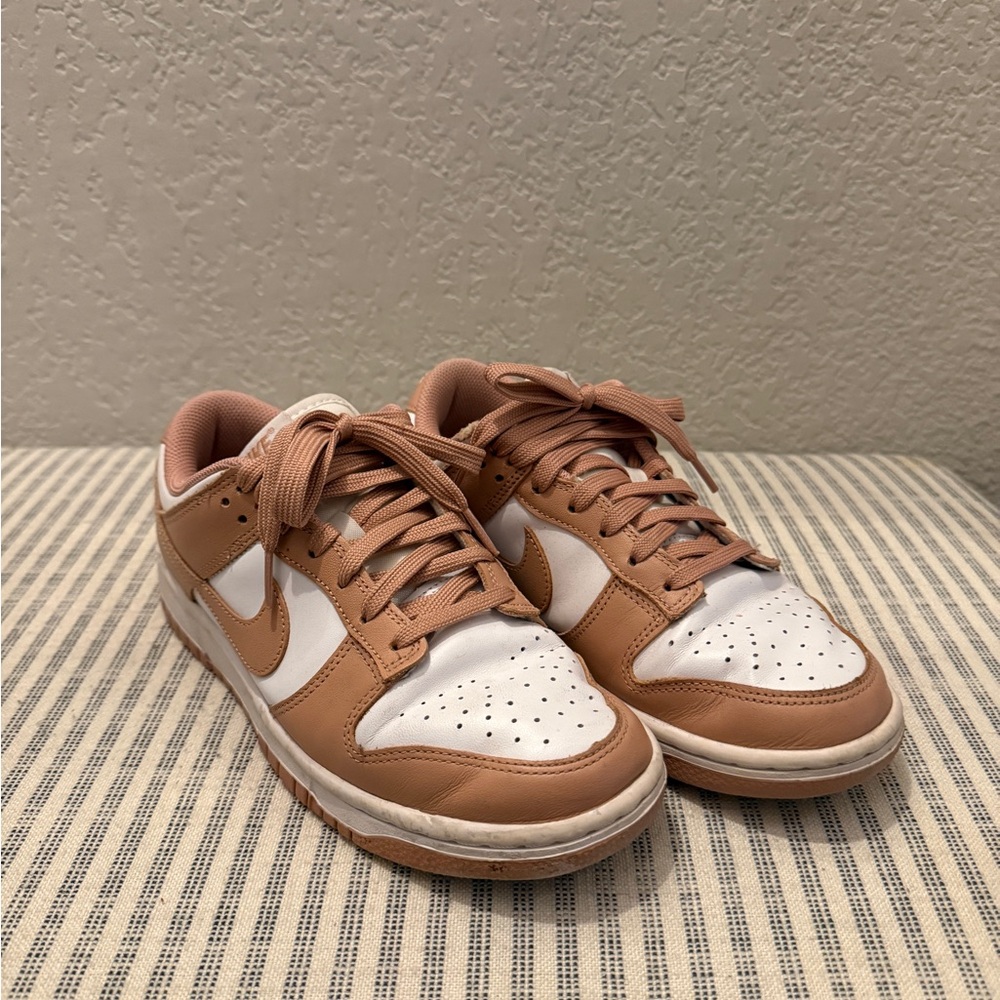 Nike Dunk Low White/Rose Whisper (7.5 Women)